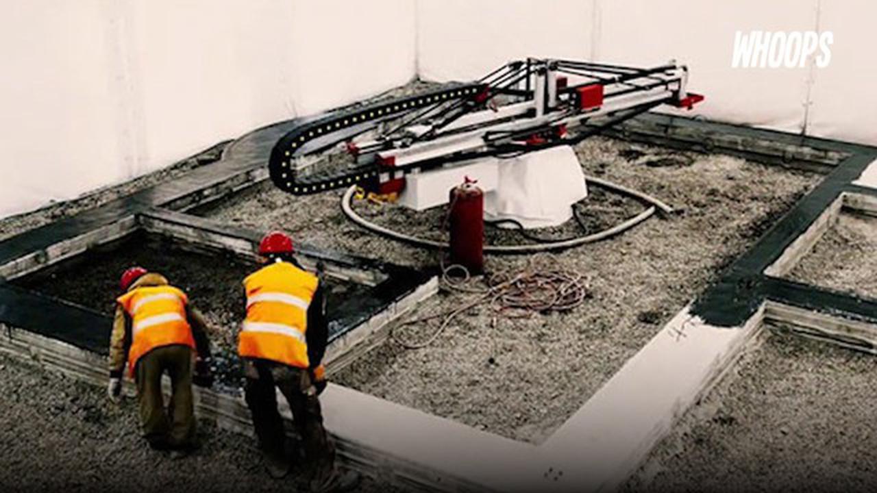 WHOOPS: Begini Bentuk Rumah yang Dibuat dengan Printer 3D