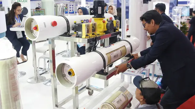 Melihat Teknologi Pengelolahan Air dan Limbah di Indo Water 2024 Expo
