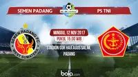 Jadwal Liga 1 2017, Semen Padang Vs PS TNI. (Bola.com/Dody Iryawan)