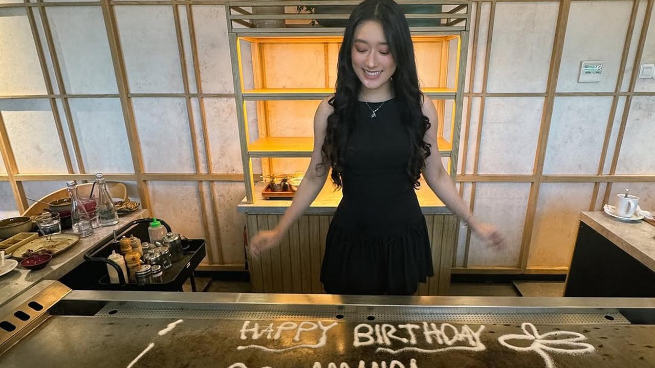 Amanda Caesa Rayakan Ulang Tahun ke-22 di Tanggal Spesial, Ini Momen Bahagianya