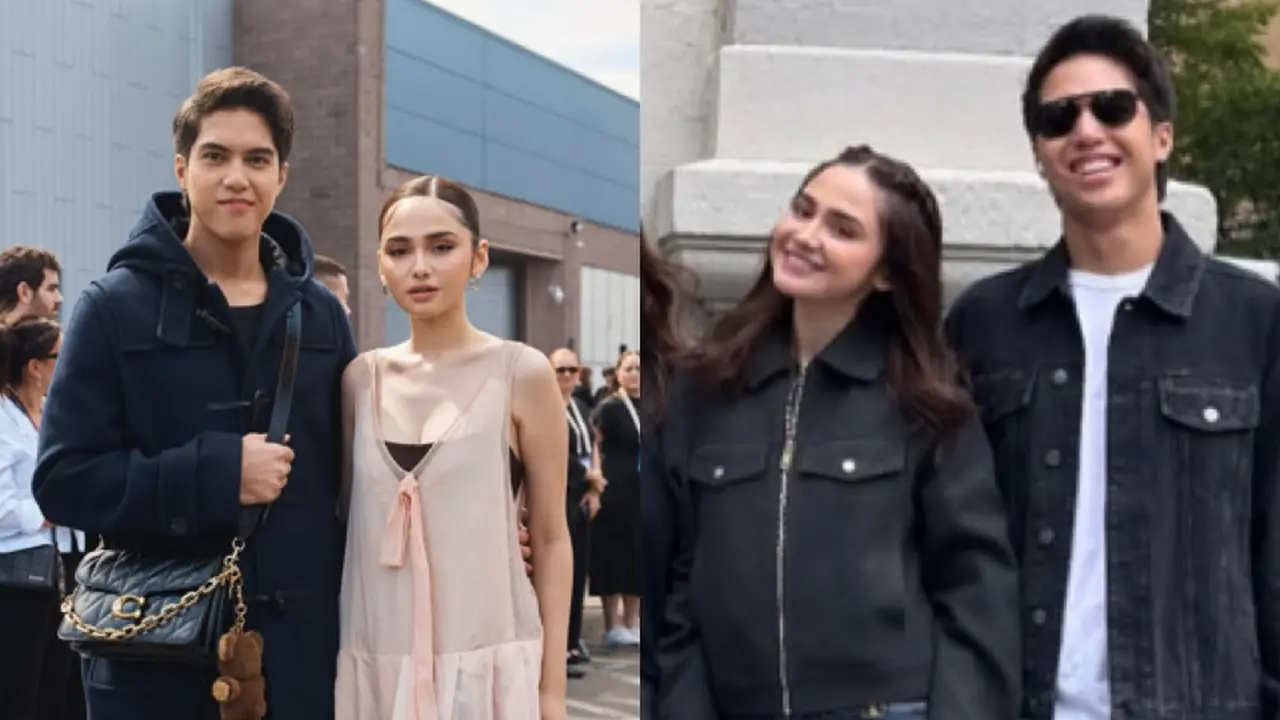 Penampilan couple goals Syifa Hadju dan El Rumi saat di Amerika Serikat. Dok. Instagram]