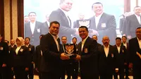 Ketua Umum PB Perbakin, Letjen TNI (Purn) Joni Supriyanto dan Ketua Pengprov Perbakin Jawa Barat Komjen Pol Rudy Heriyanto Adi Nugroho