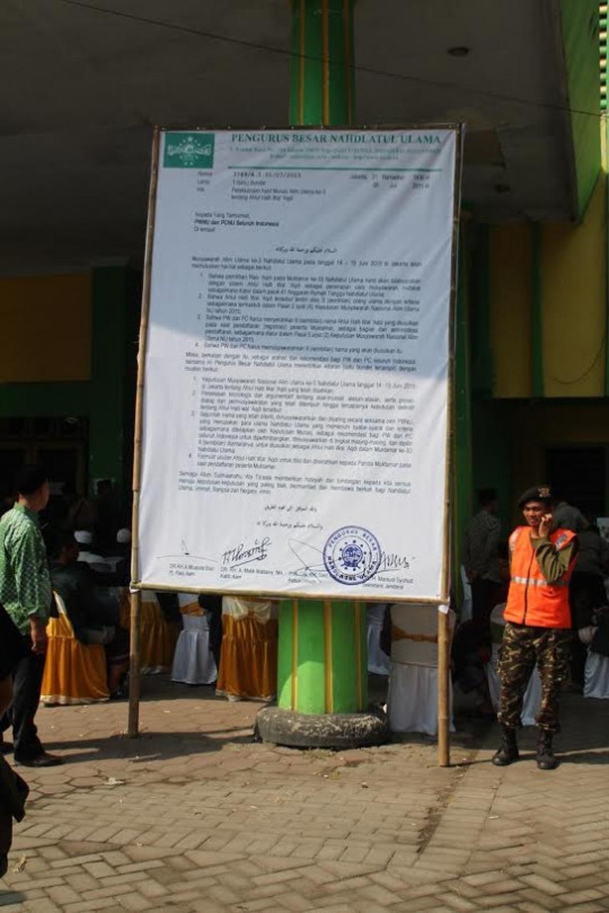 Dari selfie, bekam hingga ribetnya registrasi peserta Muktamar NU