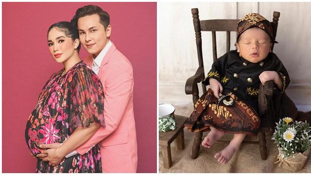 7 Pemotretan Baby Born Saka Anak Andhika Pratama Dan Ussy Menggemaskan Hot Liputan6 Com