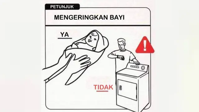 Untuk para orangtua sebaiknya mengikuti cara yang benar saja, ya. Cara yang salah jangan diikuti.