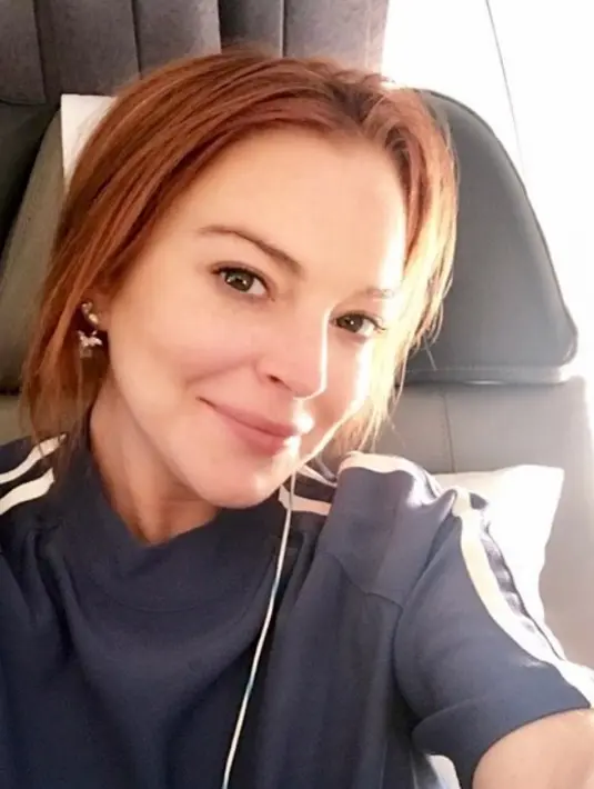 Lindsay Lohan sendiri pun menghabiskan libur Natalnya di Thailand. (instagram/lindsaylohan)