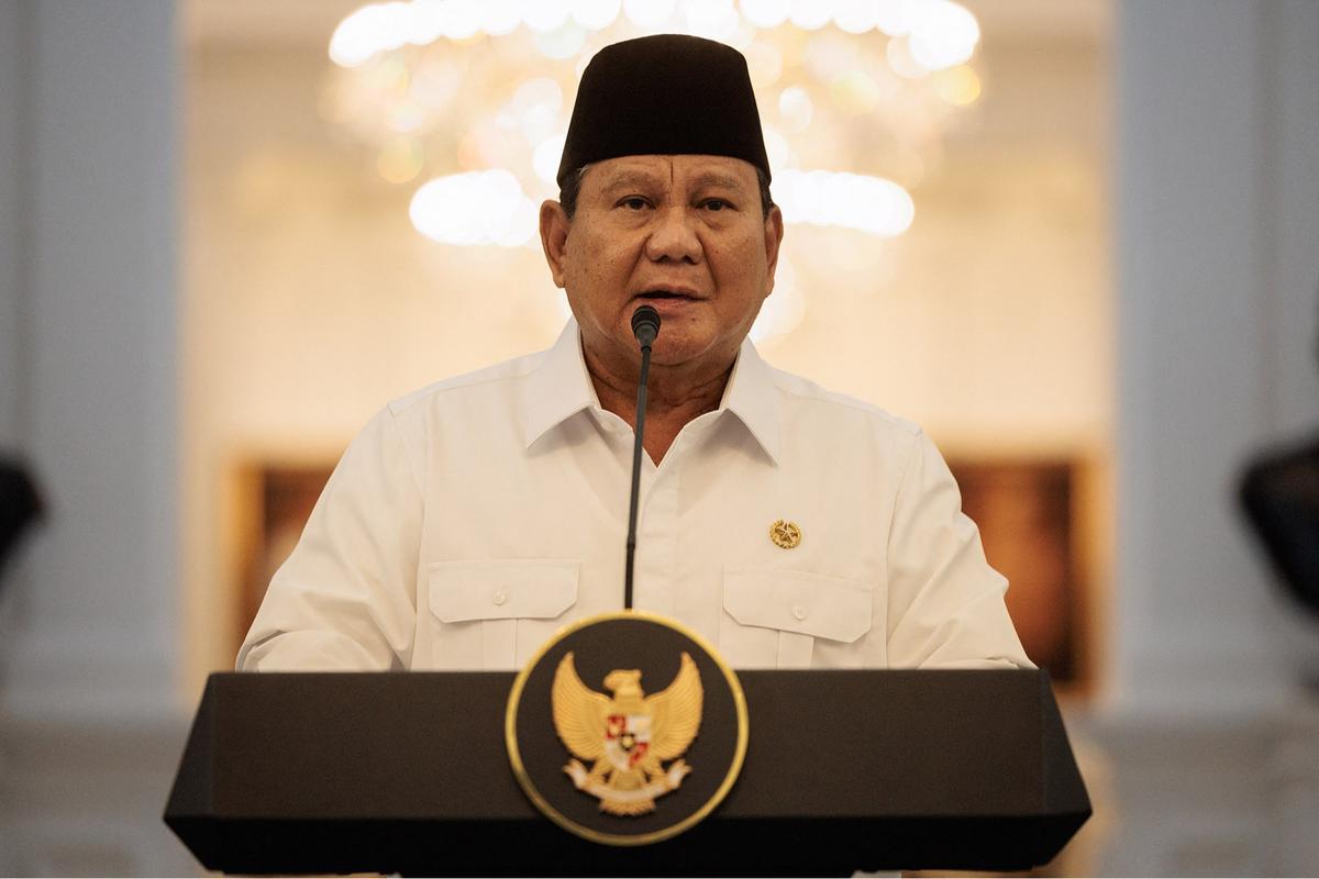 FOTO: Presiden  Prabowo Tegaskan Larangan Aksi Anarkis, Sepakati Pemangkasan Tunjangan DPR