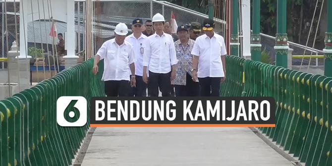 VIDEO: Presiden Jokowi Resmikan Bendung Kamijaro
