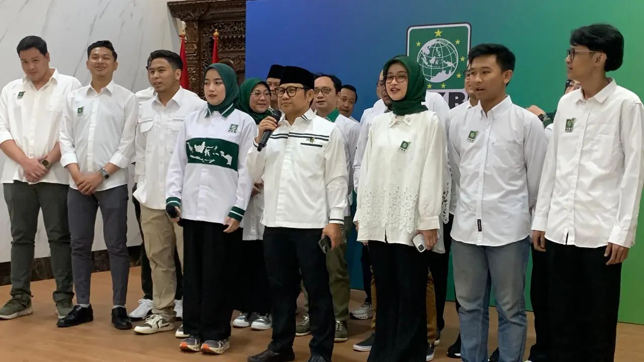 Ketua Umum PKB Muhaimin Iskandar alias Cak Imin mengumumkan susunan pengurus DPP PKB periode 2024-2029.