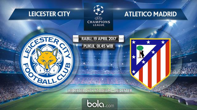 Liga Champions_Leicester City Vs Atletico Madrid