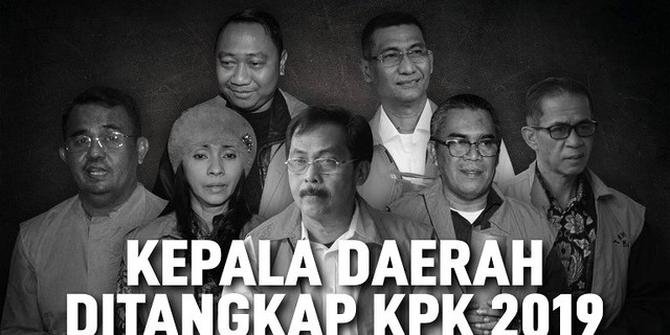 VIDEO: Deretan Kepala Daerah Ditangkap KPK di 2019