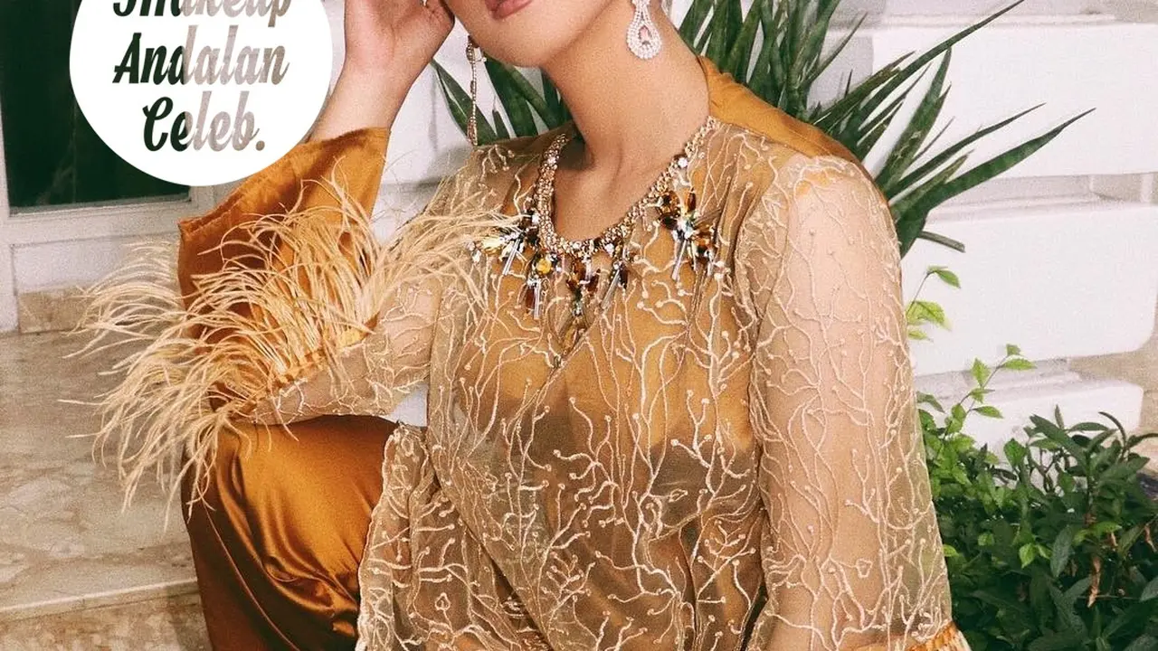 [Bintang] Makeup Andalan Seleb: Tasya Farasya Tunjukkan Riasan Mata Glamor yang Cocok untuk Ramadan 2018