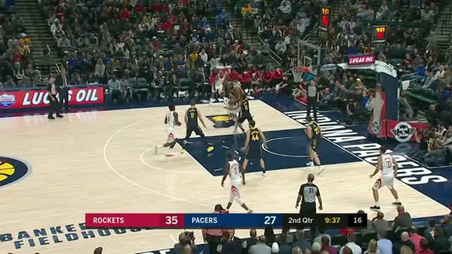 VIDEO: Game Recap NBA 2017-2018, Rockets 118 Vs Pacers 95
