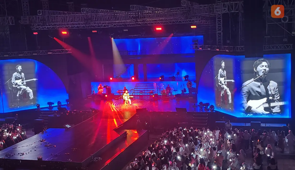 Kata Suho, konser kali ini sangat spesial karena Indonesia menjadi pemberhentian terakhir untuk turnya di South East Asia. (Foto: Zulfa Ayu Sundari/ Liputan6.com)