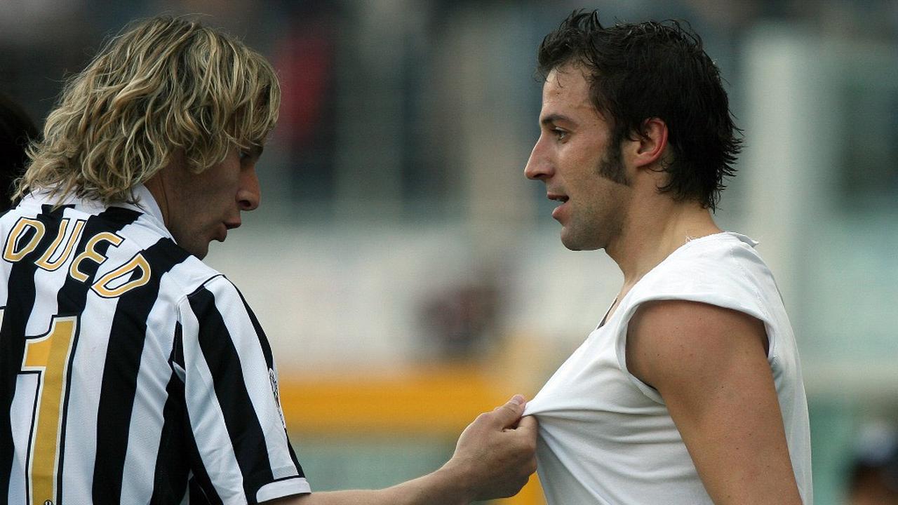 Pavel Nedved dan Alessandro Del Piero.