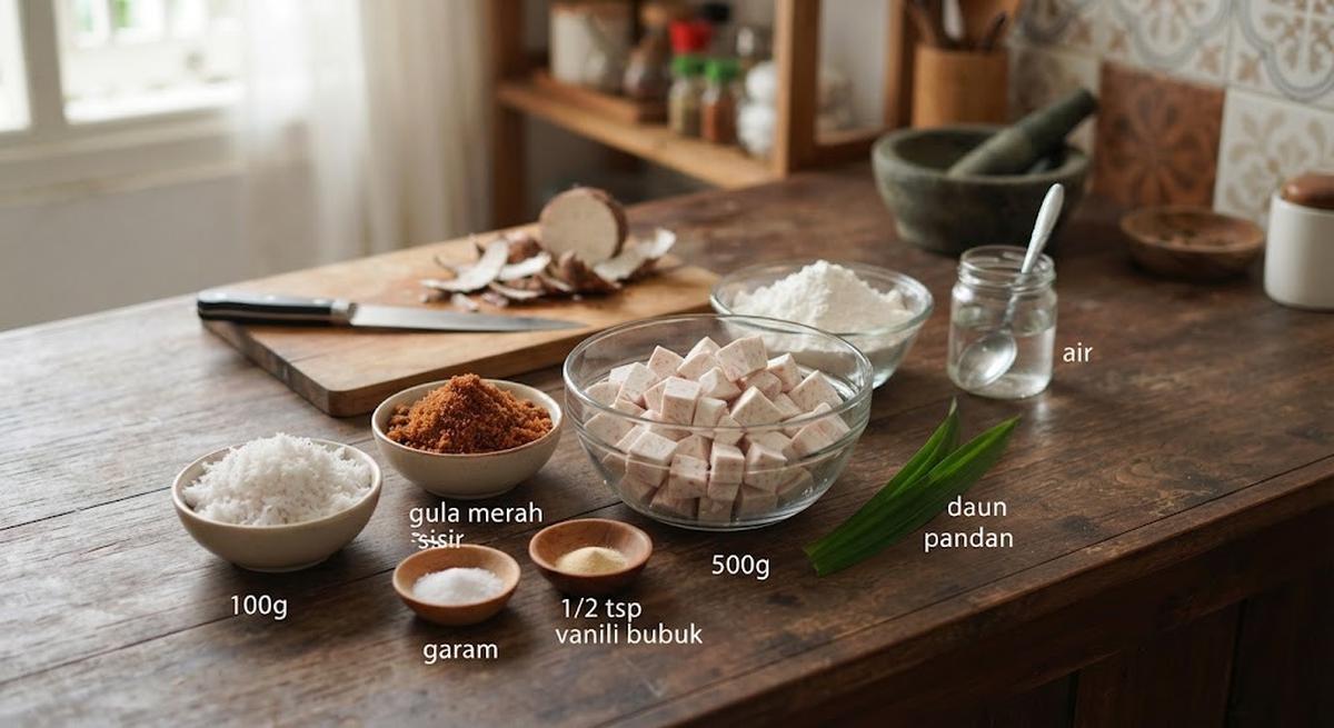 Resep Kue Talas Gula Merah, Camilan Tradisional yang Lembut dan Manis