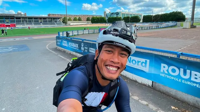 Pesepeda Indonesia Bambang Anggoro Jati Sukses Taklukkan Ultra-Cycling Paling Menantang Di Dunia