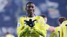 Kemenangan itu menandai kembalinya Bianconeri ke jalur kemenangan, terutama setelah mereka lebih sering memetik hasil imbang di kompetisi domestik. (Antonio Saia/LaPresse via AP)