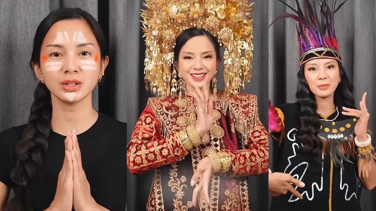 Kirana Larasati kenakan baju adat (Instagram/kiranalarasati)