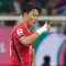 Oh Hyeon-gyu dari Korea Selatan merayakan golnya di laga Grup A Piala Dunia 2026 antara Korea Selatan vs Ceko di Zapopan, Jumat, 12 Juni 2026. (AP Photo/Matias Delacroix)