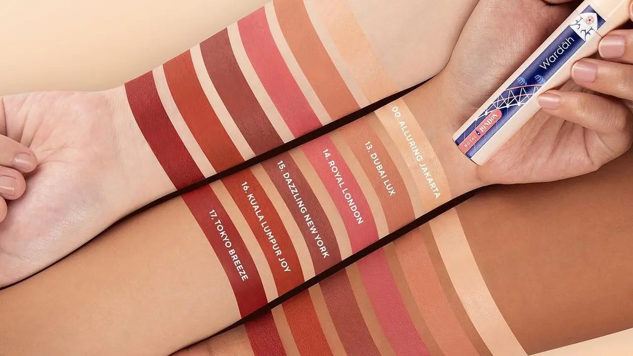 Wardah Colorfit Last All Day Lip Paint Limited Edition Around the World
