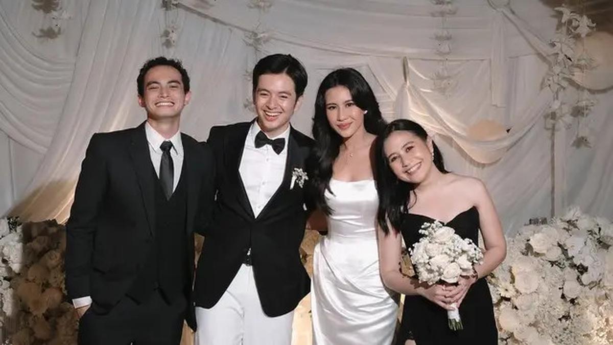 Prilly Latuconsina Berhasil Merebut Buket Bunga Pernikahan Angga Yunanda, Pertanda Segera Nikah?