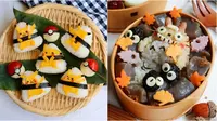 Potret ide bekal makan siang dari seniman kuliner Jepang. (sumber: Instagram/tomochu15 via Bored Panda)