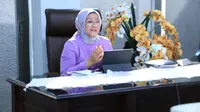 Menteri Ketenagakerjaan Ida Fauziyah menyatakan kesiapannya menghadapi revolusi industri 4.0.