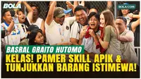Pamerkan Aksi Gila! Basral Graito Lompati Vespa Klasik dan Tunjukkan Medali Emas SEA Games 2025
