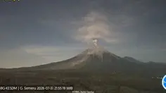 Semeru Erupsi Berulang, Dentuman Keras Terdengar