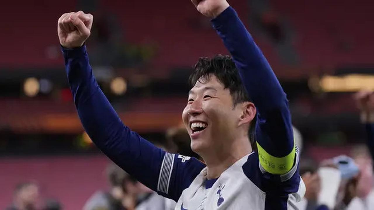 Potret Son Heung-min usai Kemenangan di Liga Europa, Momen Bareng Park Seo-joon Langsung jadi Perhatian
