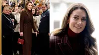 Kate Middleton, Princess of Wales dari Inggris, bereaksi saat tiba di Rumah Sakit Royal Marsden di London barat pada tanggal 14 Januari 2025. Chris Jackson / POOL / AFP