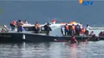 Minibus yang berisi tujuh wisatawan asal Tangerang terjun ke Danau Batur setelah tiba-tiba mesin kendaraan mati di jalan menanjak.