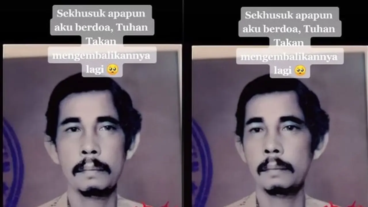 Pakai Fitur Deep Nostalgia, Cewek Ini Terhibur Lihat Senyum Ayah yang Sudah Meninggal
