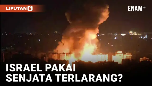 VIDEO: Israel Gunakan Bom Fosfor Serang Lebanon?