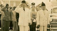 Ir. Soekarno dan Bung Hatta di Konferensi Asia Afrika 1955