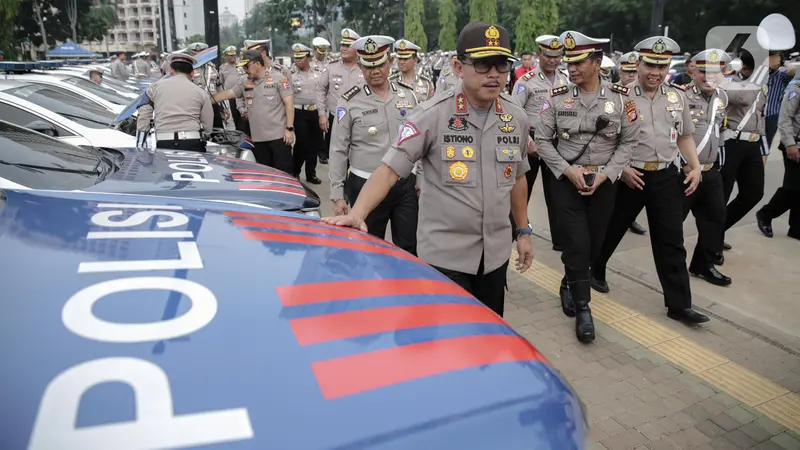 Jelang Natal - Tahun Baru, Kakorlantas Cek Kesiapan Kendaraan dan Personel