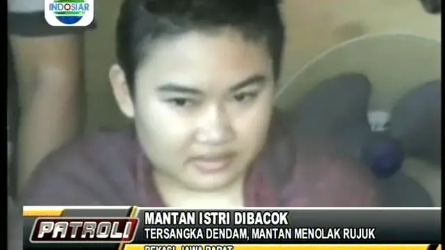 Mantan Istri Dibacok, Tersangka Dendam Mantan Menolak Rujuk