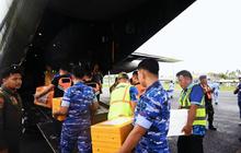 Lanud RSA Natuna Kirim 6,5 Ton Bantuan Bencana Sumatera, Wujud Sinergi Kemanusiaan