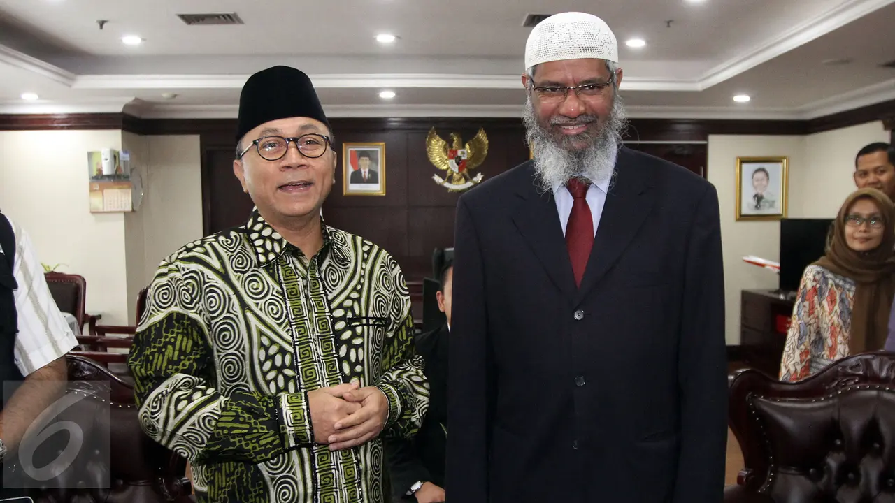 Zakir Naik Bertemu dengan Ketua MPR