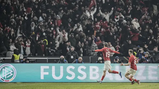 Foto: Lewat Drama 5 Gol, Timnas Jerman Dihajar Turki pada Laga Uji Coba Internasional