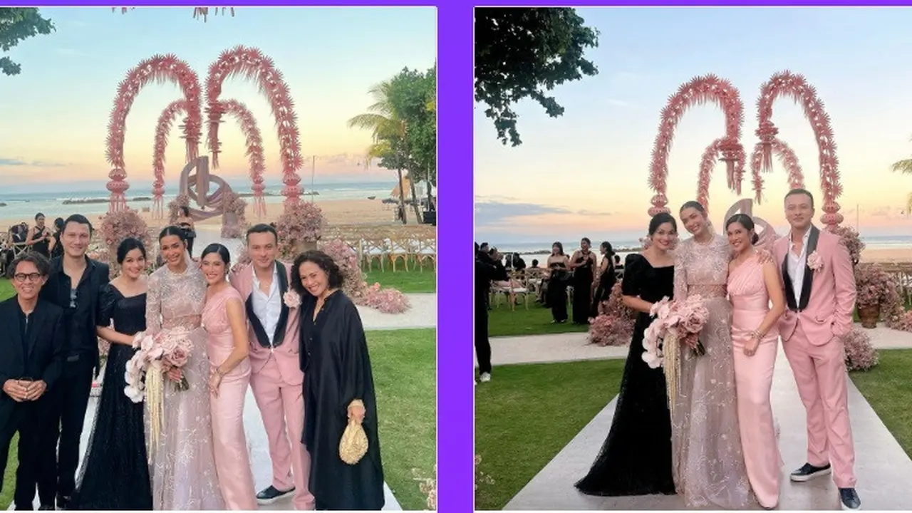 Pemain Ada Apa dengan Cinta? reuni di resepsi pernikahan Adinia Wirasti (Foto: Instagram titi_kamall)