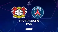 Cover prediksi Bayer Leverkusen vs PSG - Champions League. (Bola.com/Gregah Nurikhsani)