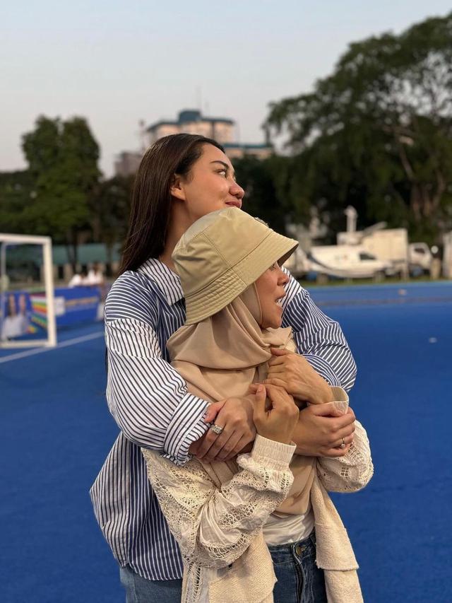 Potret Aaliyah Massaid dan Lesti Kejora (Instagram/@lestikejora)