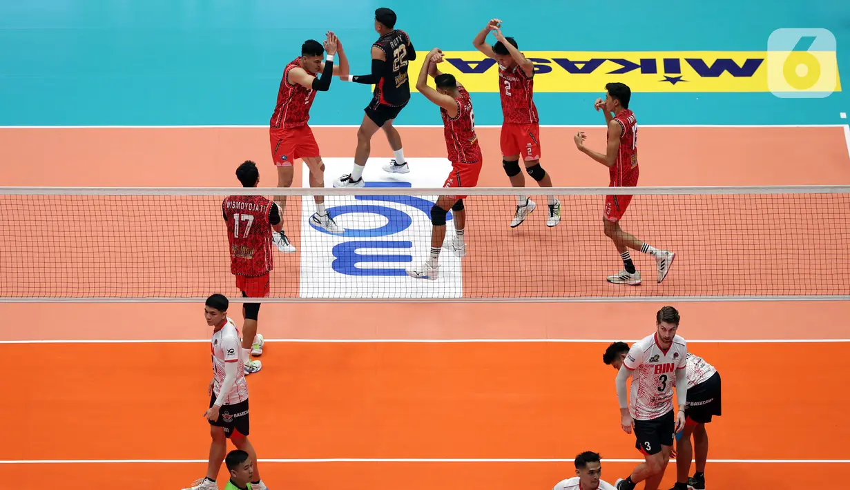 Pencapaian kali ini bagi Palembang Bank Sumsel Babel seakan membayar kegagalan mereka lolos ke final four tahun lalu. (Liputan6.com/Helmi Fithriansyah)