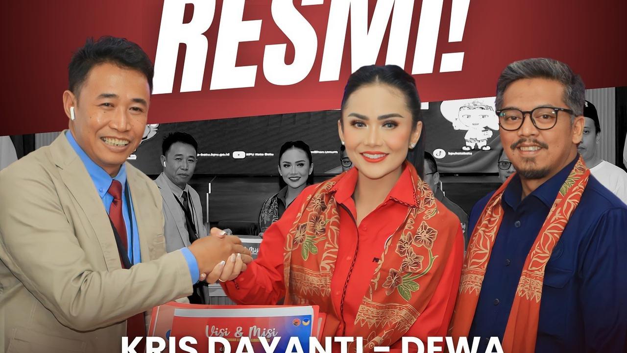 Potret Kris Dayanti Maju jadi Calon Wali Kota Batu