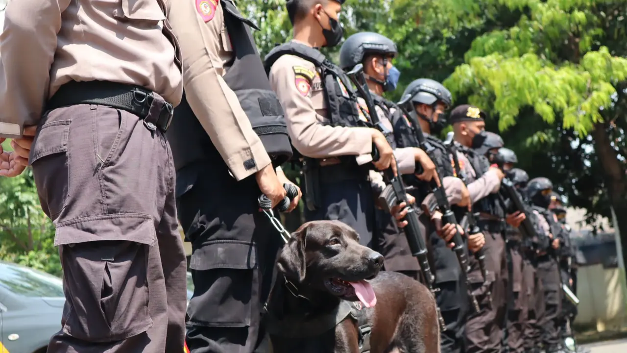 Polisi menjamin keamanan perayaan Paskah. (Foto: Liputan6.com/Humas Polres Pemalang)
