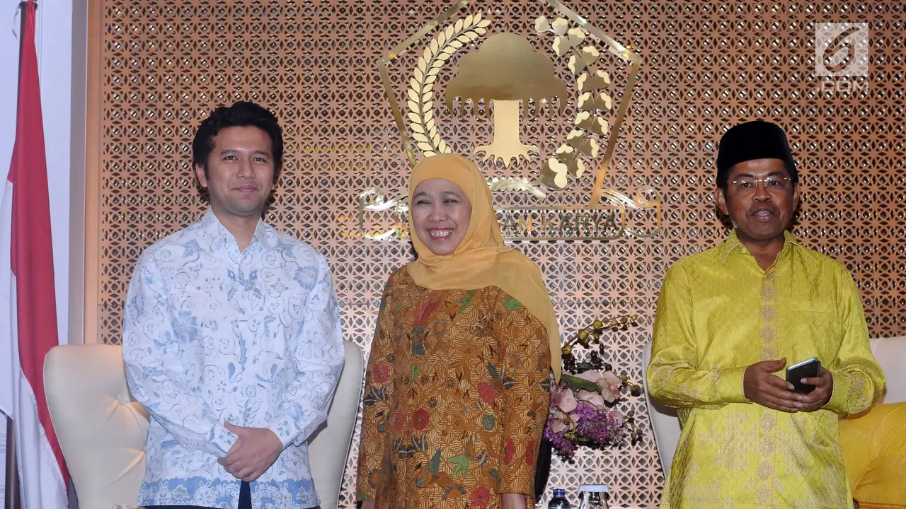 Golkar Resmi Usung Khofifah-Emil di Pilkada Jatim 2018