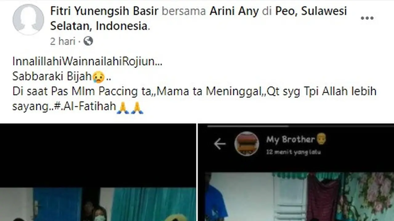 ibu meninggal sebelum pernikahan