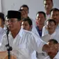 "Kami menarik diri dari proses yang sedang berlangsung," tegas Prabowo Subianto saat jumpa pers di Rumah Polonia, Jakarta, (22/7/2014). (Liputan6.com/Miftahul Hayat)